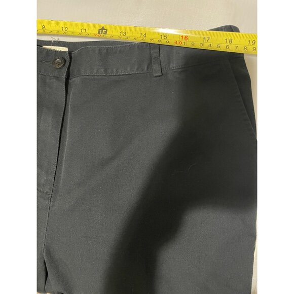 L.L.Bean Men's Blue Cotton Dress Pants With Button & Zipper Closure Size 18 - Picture 12 of 14